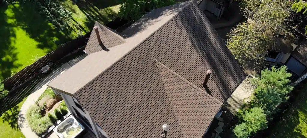Roofing Terms Aerial Shot